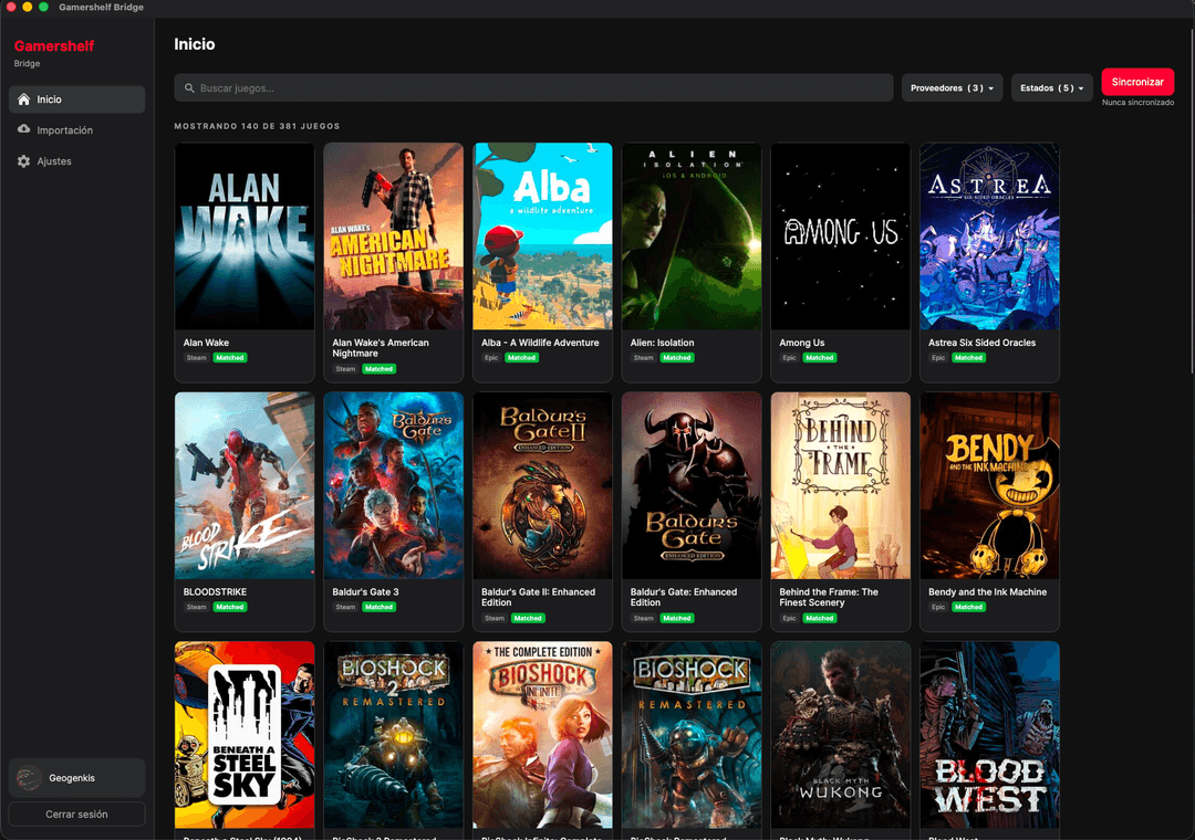 Every game you own, imported without effort